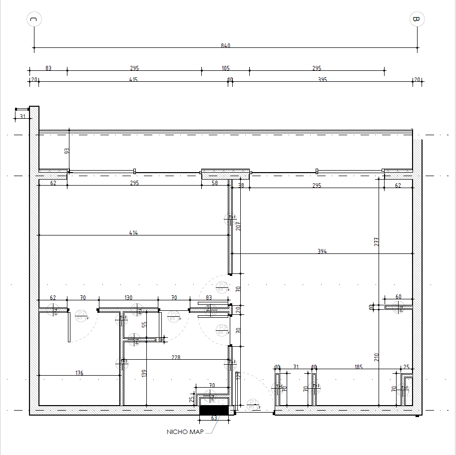 Plano Depto 303A Espacios Pucón