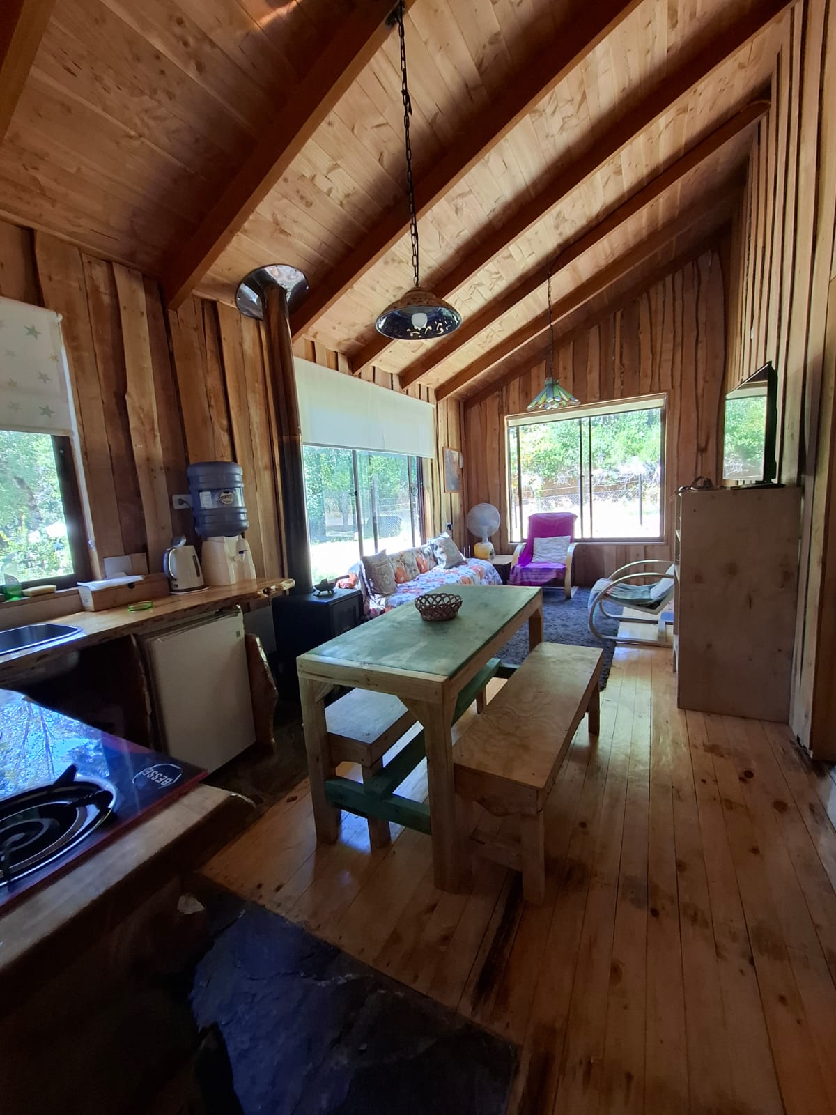 Estar Comedor Cabaña